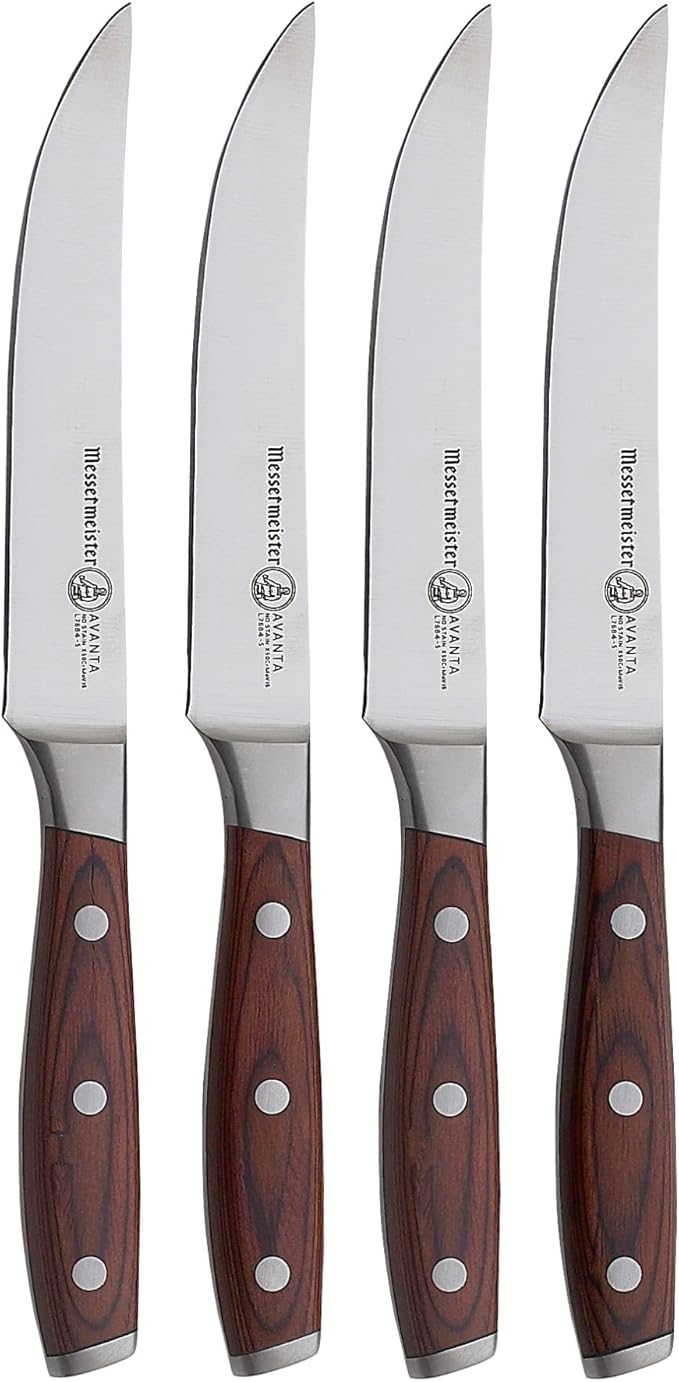 messermeister avanta 四件套细边牛奶刀套装 stainless steak fine